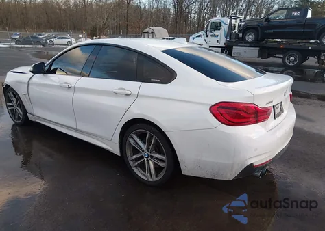 2018 BMW 430I Gran Coupe xDrive z USA, uszkodzony, nr VIN WBA4J3C53JBL03266